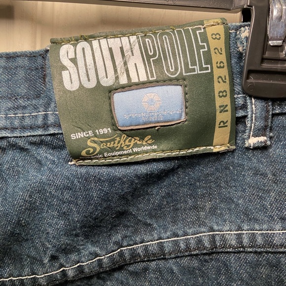 South Pole Blue Denim Jeans - Picture 3 of 6